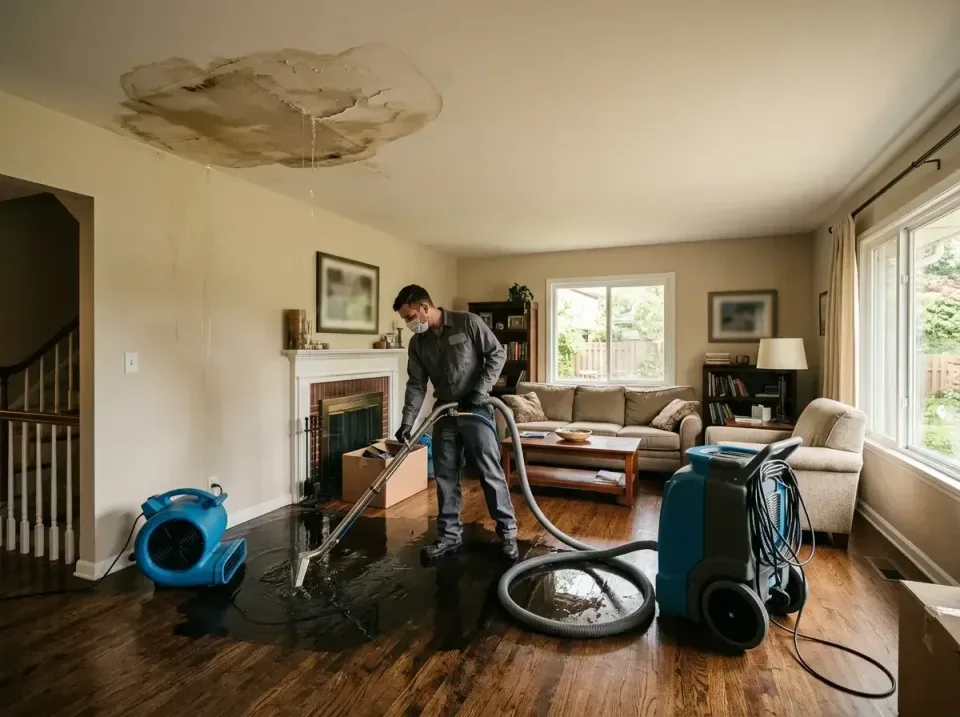attic-pipe-burst-ceiling-drip-008 — frequently asked questions, Water Damage Restoration & Carpet Care in Avoca, PA